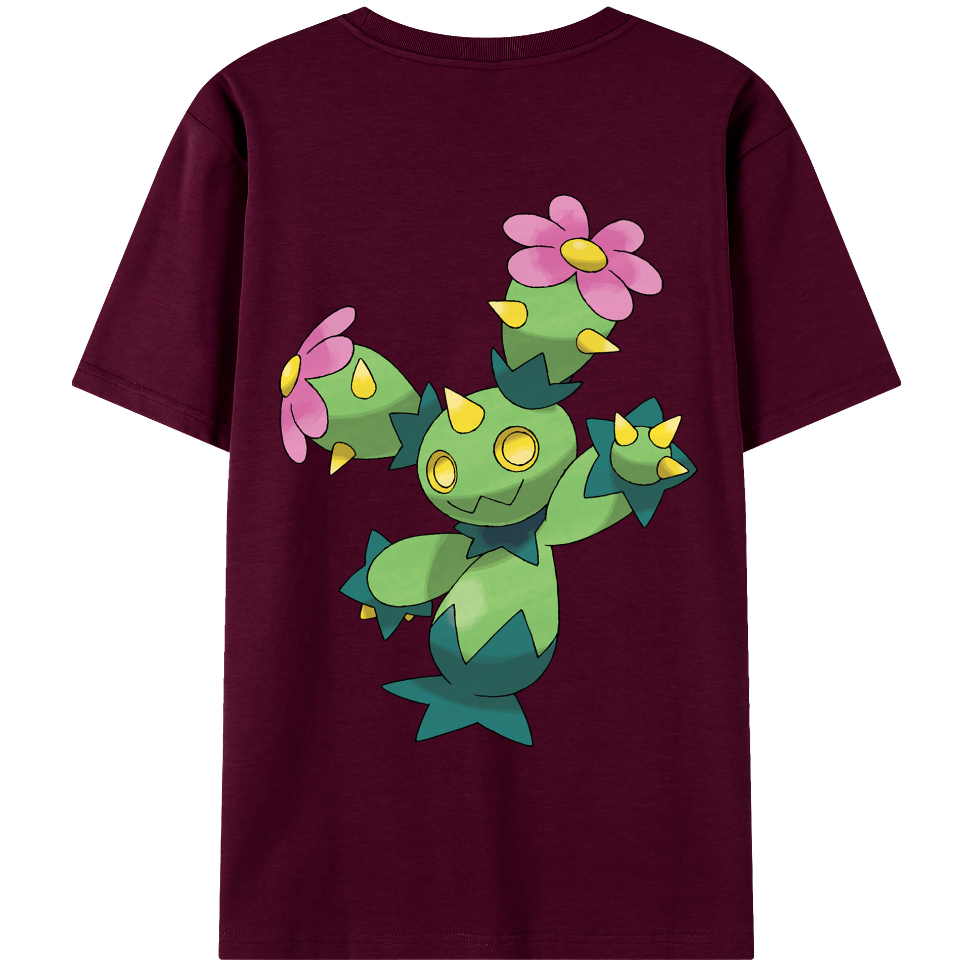 （画像用） ポケットモンスター Pokémon レディース半袖Tシャツ(バックプリント)